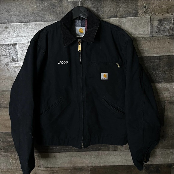 SOLD VTG Carhartt Detroit Blanket Lined Jacket 40 USA - Picture 1 of 4
